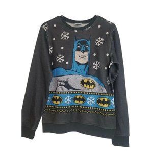 Size boys Youth XLarge Christmas Sweater Batman